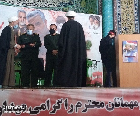 برگزاری دومین یادواره شهید حاج‌قاسم‌سلیمانی در مسجد جامع نارمک