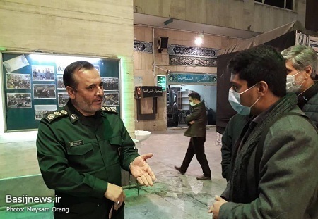 برگزاری دومین یادواره شهید حاج‌قاسم‌سلیمانی در مسجد جامع نارمک