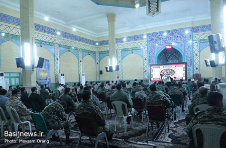 مراسم تکریم و معارفه مسئول حوزه نمایندگی ولی فقیه در تیپ حضرت زهرا(س)