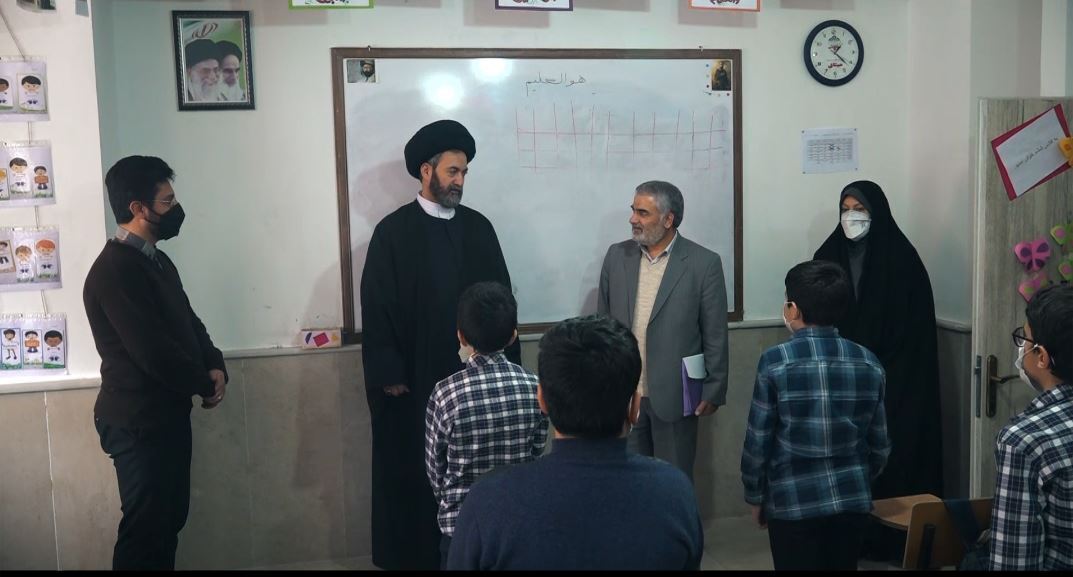 دیدارآیت الله سید حسن عاملی نماینده ولی فقیه در اردبیل از قرارگاه منطقه ای عاشورا