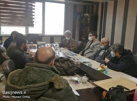جلسه نظارت و بازرسی از نمایندگی ولی فقیه ناحیه شهید بهشتی