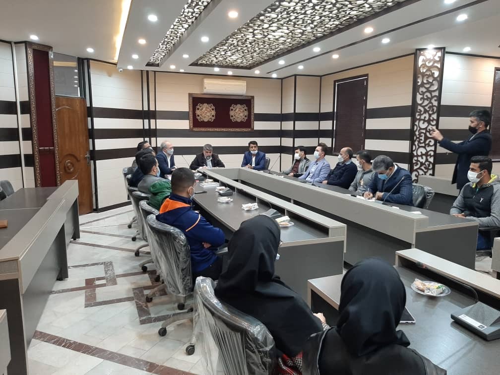 دیدار رئیس سازمان بسیج ورزشکاران با قهرمانان و ورزشکاران استان یزد