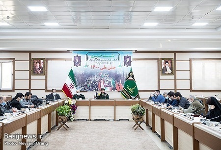 نشست خبری فرمانده سپاه تهران بزرگ در ایام ا... دهه فجر انقلاب اسلامی