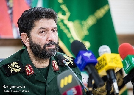 نشست خبری فرمانده سپاه تهران بزرگ در ایام ا... دهه فجر انقلاب اسلامی
