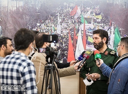 نشست خبری فرمانده سپاه تهران بزرگ در ایام ا... دهه فجر انقلاب اسلامی