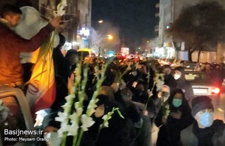 مراسم تشییع پیکر مطهر شهید خسرو قادری