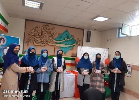 اجرای طرح شهید بهنام محمدی در دبیرستان متوسطه اول شهیدان مجتهدی