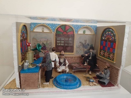 اردوی علمی باغ موزه نگارستان، کاشت نهال و غبار روبی مزار شهدا در دهه فجر