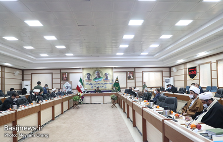 برگزاری جلسه مشترک سپاه تهران بزرگ با موضوع برگزاری یادواره شهدای روحانی تهران بزرگ