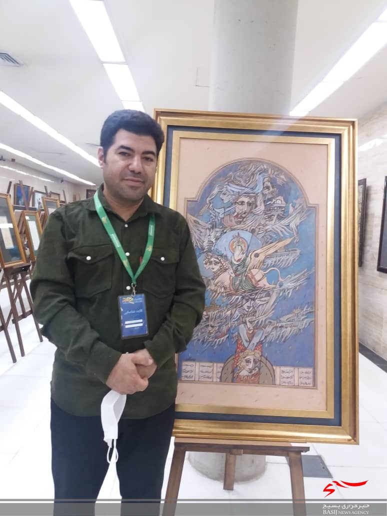 کسب جایزه سوم کنگره جهانی &laquo;محمد(ص)، پیامبر رحمت&raquo; توسط هنرمند کهگیلویه و بویراحمدی