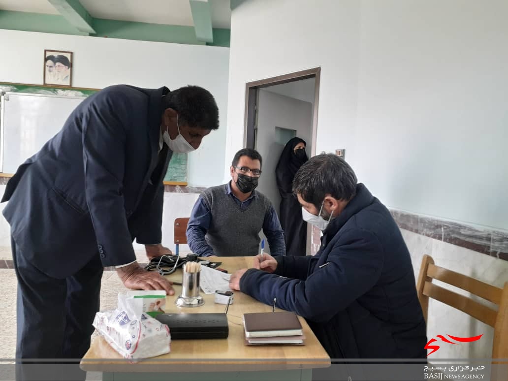 خدمات رسانی رایگان گروه جهادی پزشکی در بخش سپیدار بویراحمد