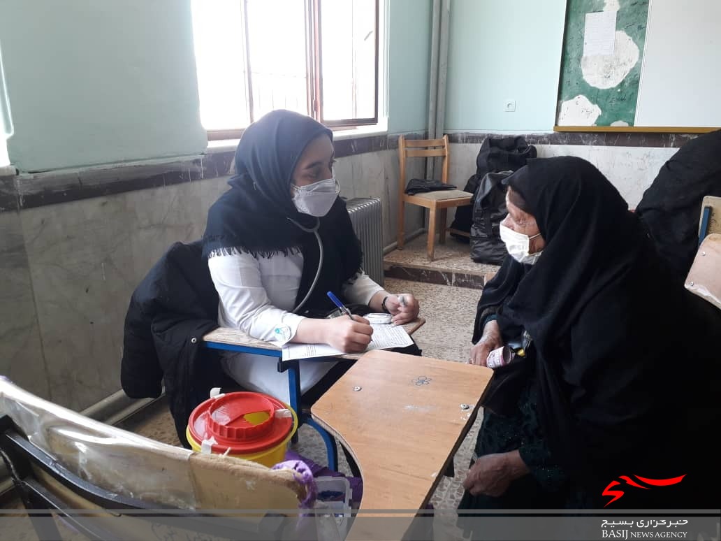 خدمات رسانی رایگان گروه جهادی پزشکی در بخش سپیدار بویراحمد