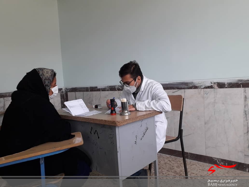 خدمات رسانی رایگان گروه جهادی پزشکی در بخش سپیدار بویراحمد