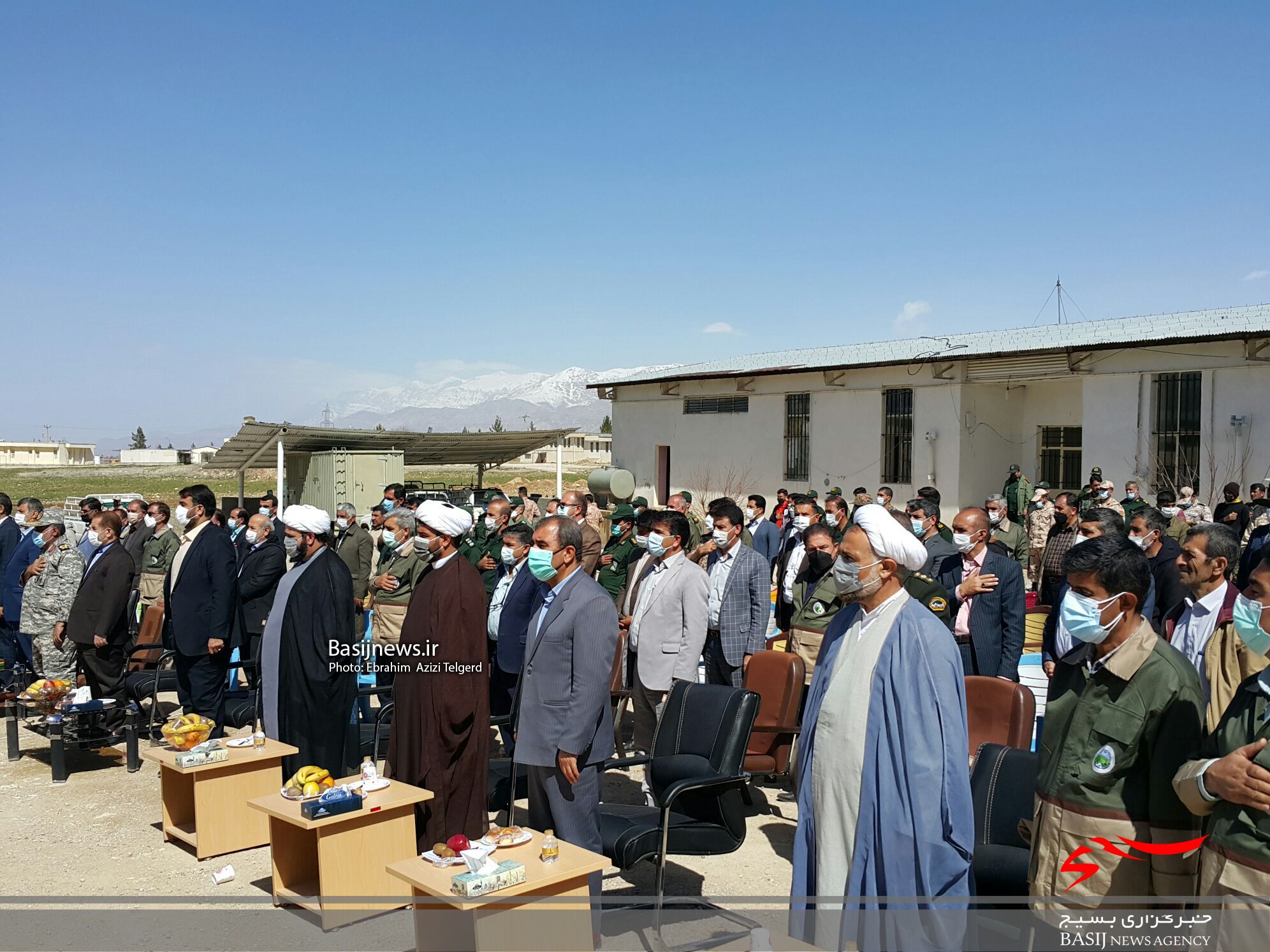 آیین درختکاری در بوستان شهدای تیپ ۴۸ فتح برگزار شد/سردار حکمتیان: غرس ۲۵۰۰ اصله نهال توسط تیپ ۴۸ فتح /  استاندار: ۶۰ درصد جنگل های بلوط کهگیلویه و بویراحمد از بین رفته اند