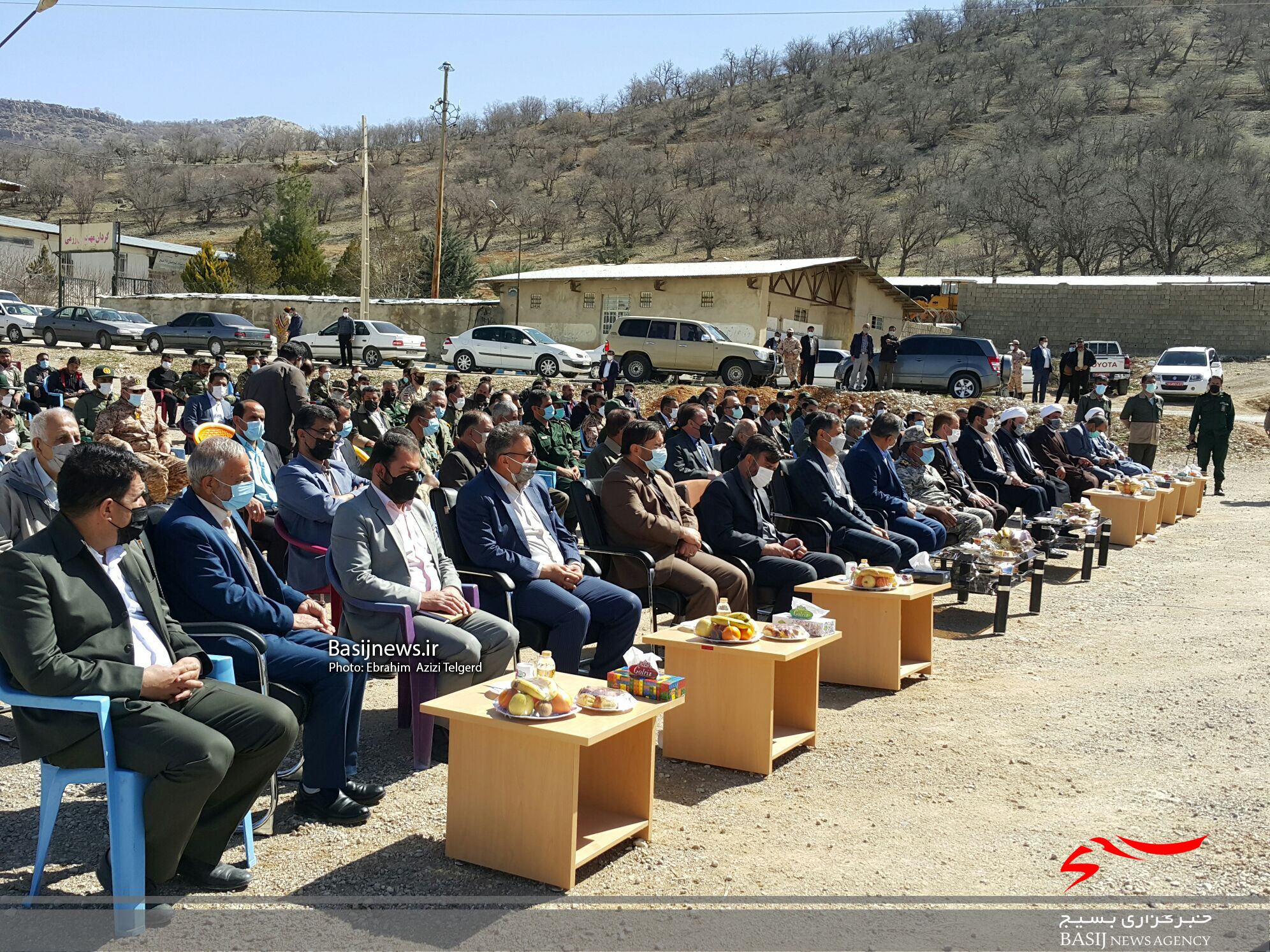 آیین درختکاری در بوستان شهدای تیپ ۴۸ فتح برگزار شد/سردار حکمتیان: غرس ۲۵۰۰ اصله نهال توسط تیپ ۴۸ فتح /  استاندار: ۶۰ درصد جنگل های بلوط کهگیلویه و بویراحمد از بین رفته اند