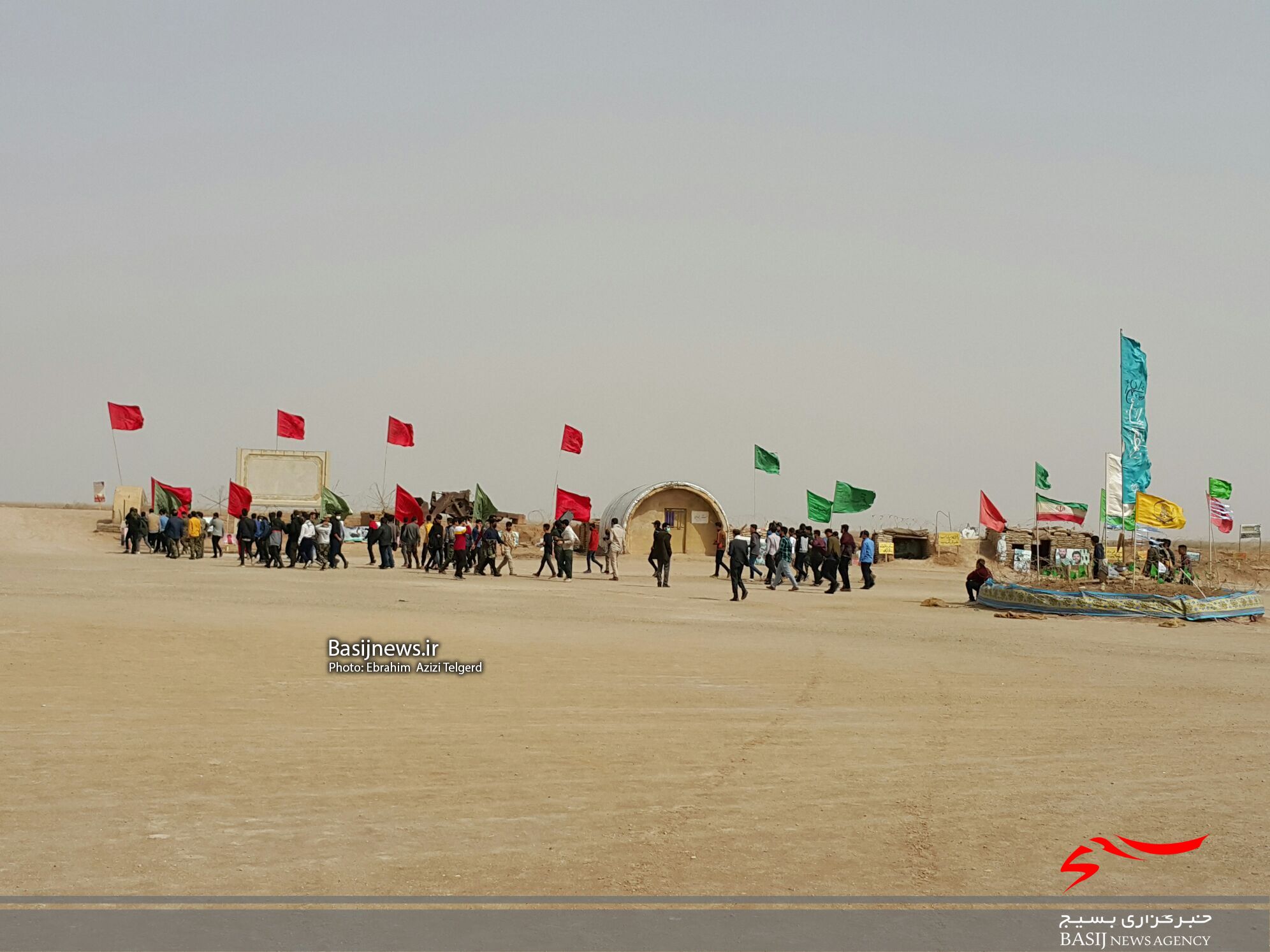 اردوی راهیان نور ۱۶۰ فرمانده واحد برادر  بسیج دانش آموزی کهگیلویه و بویراحمد در مناطق عملیاتی جنوب کشور + (تصاویر )