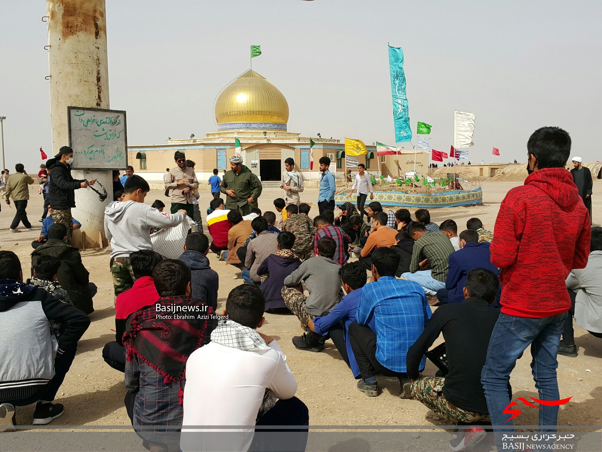اردوی راهیان نور ۱۶۰ فرمانده واحد برادر  بسیج دانش آموزی کهگیلویه و بویراحمد در مناطق عملیاتی جنوب کشور + (تصاویر )