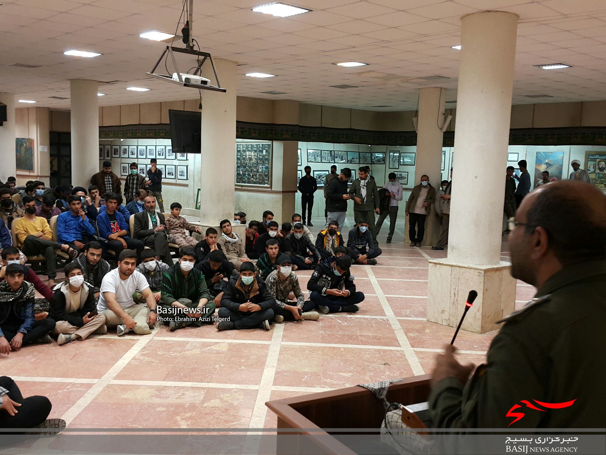 اردوی راهیان نور ۱۶۰ فرمانده واحد برادر  بسیج دانش آموزی کهگیلویه و بویراحمد در مناطق عملیاتی جنوب کشور + (تصاویر )