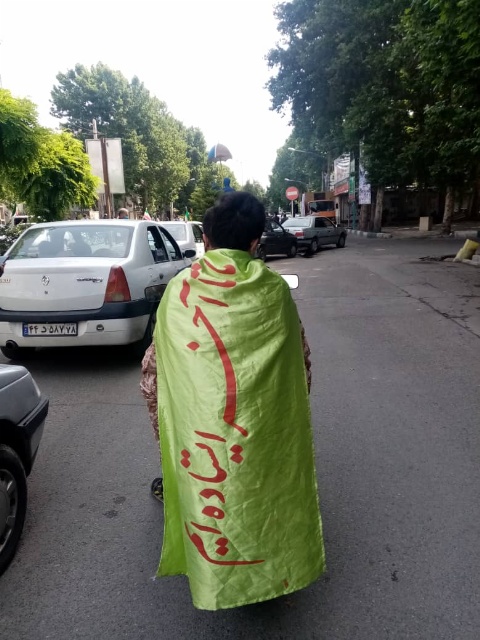 برگزاری روز قدس به صورت خودجوش،در شهرستان شهریار