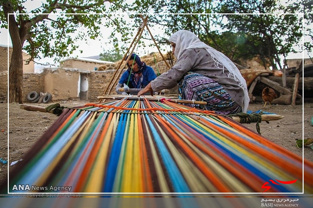رونمایی از بزرگ&zwnj;ترین گلیم منطقه در شهرستان نمین