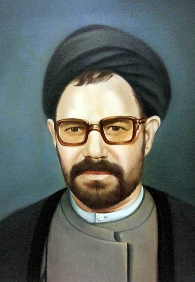 دیدار جمعی از مسئولین شهرستان خرمدره با خانواده شهید حجت الاسلام سید رشید موسوی