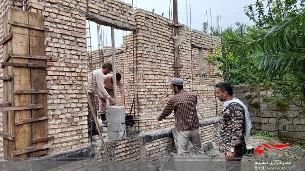 اردوی جهادی پاسداران چالوس در منطقه هیچرود