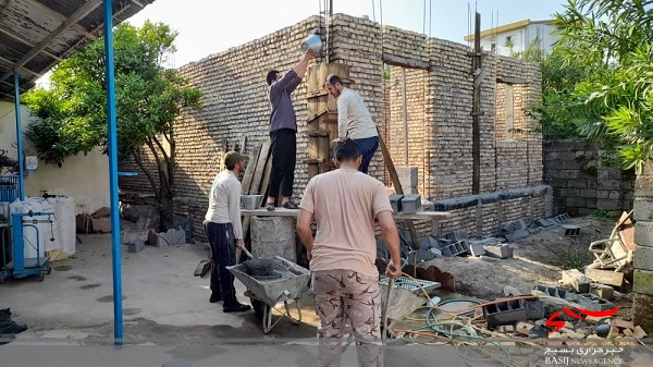 اردوی جهادی پاسداران چالوس در منطقه هیچرود
