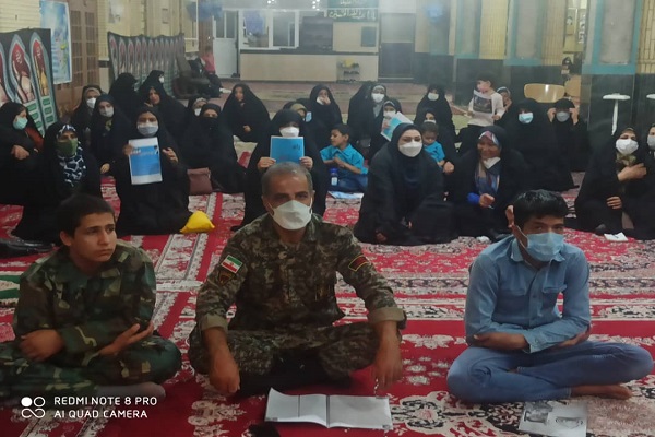 برگزاری مراسم سالگرد رحلت حضرت امام خمینی (ره) در حرم مطهر امامزاده حسین (ع) شهرستان پاسارگاد
