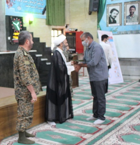مراسم تجليل از خادمان نماز در لشکر 27 حضرت محمد رسول الله (ص) برگزار شد