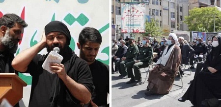 مراسم استقبال و تشییع پیکرهای مطهر شهدای گمنام