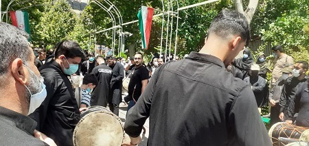 مراسم استقبال و تشییع پیکرهای مطهر شهدای گمنام