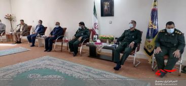 دیدار منتخبین ششمی دوره شورای شهر کرمان با فرمانده سپاه ثارالله