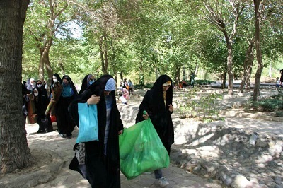 اردوی تفریحی ویژه دختران نوجوان در پارک پردیس بانوان