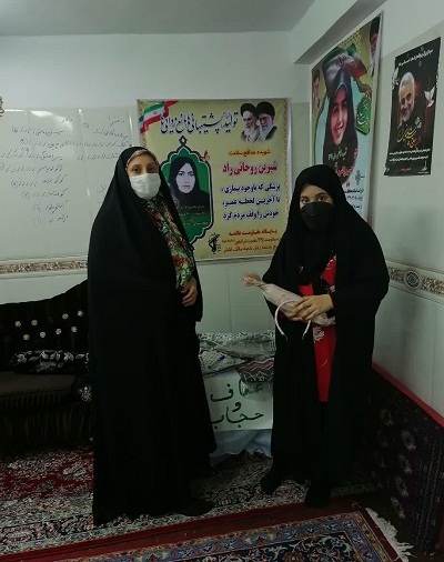 جشنواره غذا با حضور دختران و مادران محله برگزار شد