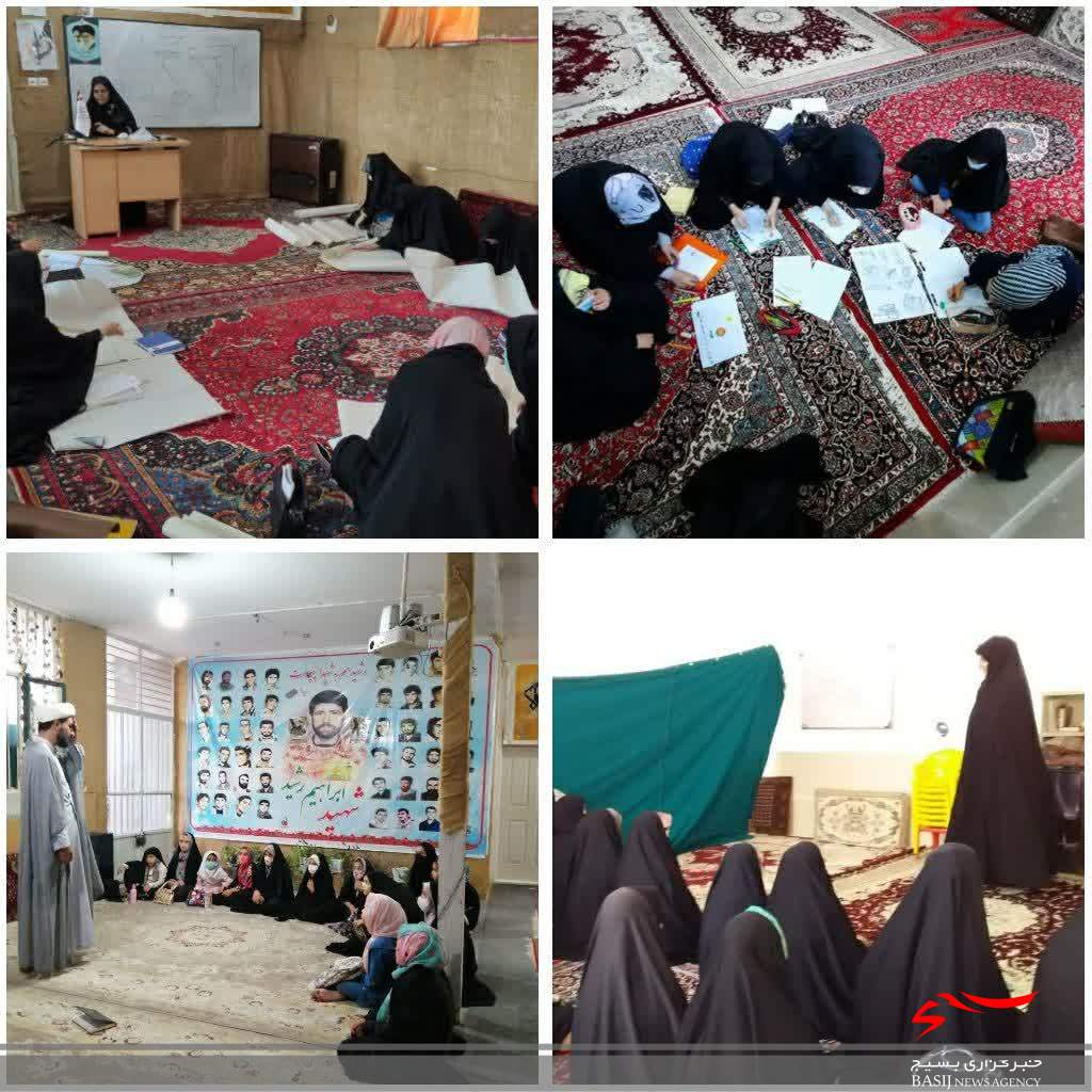 کلاس های جوانه های صالحین روستای صرم