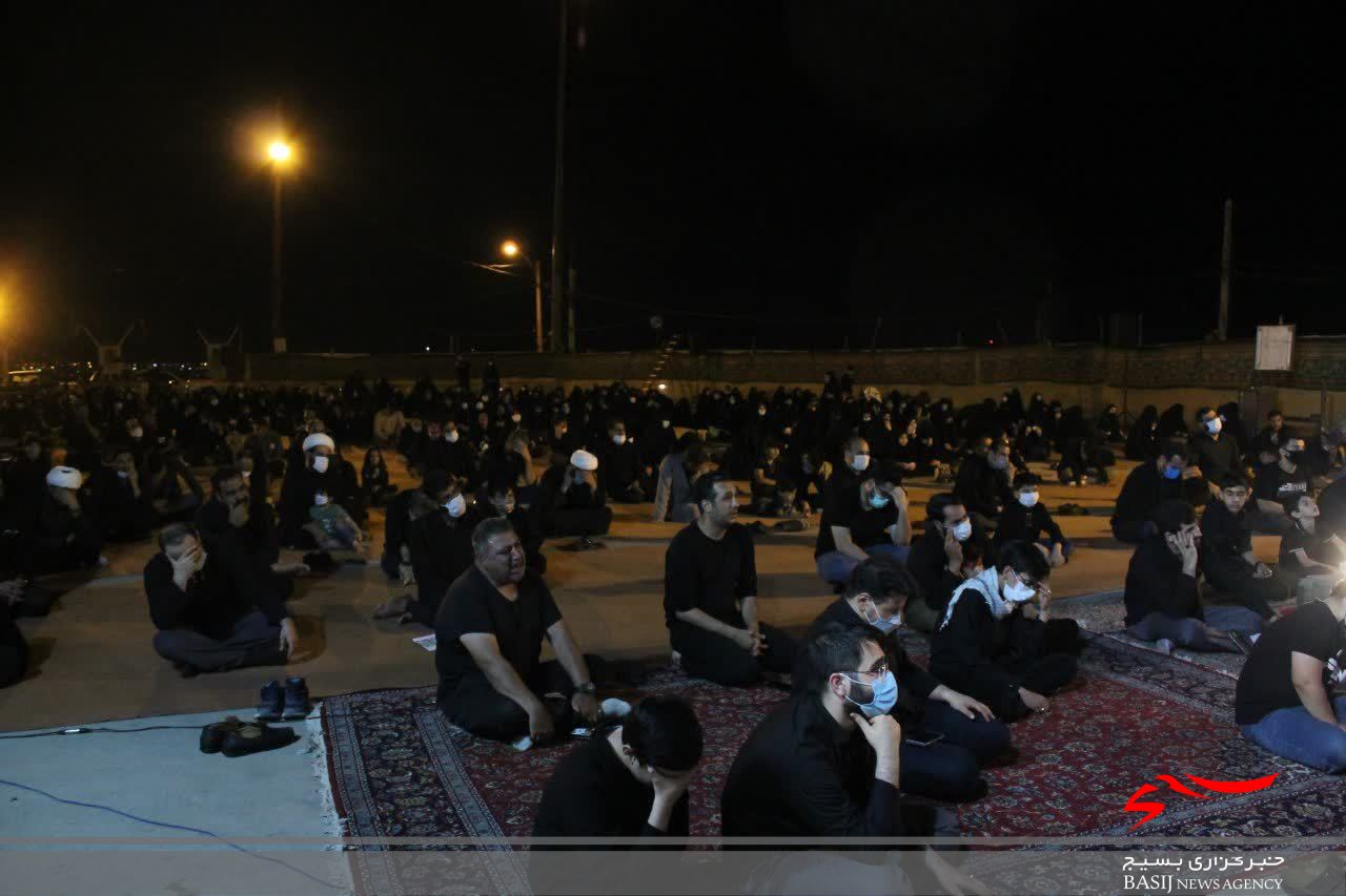 تشیع پیکر اولین شهید والامیری در حرم شهدای گمنام کوه خضرنبی(ع)