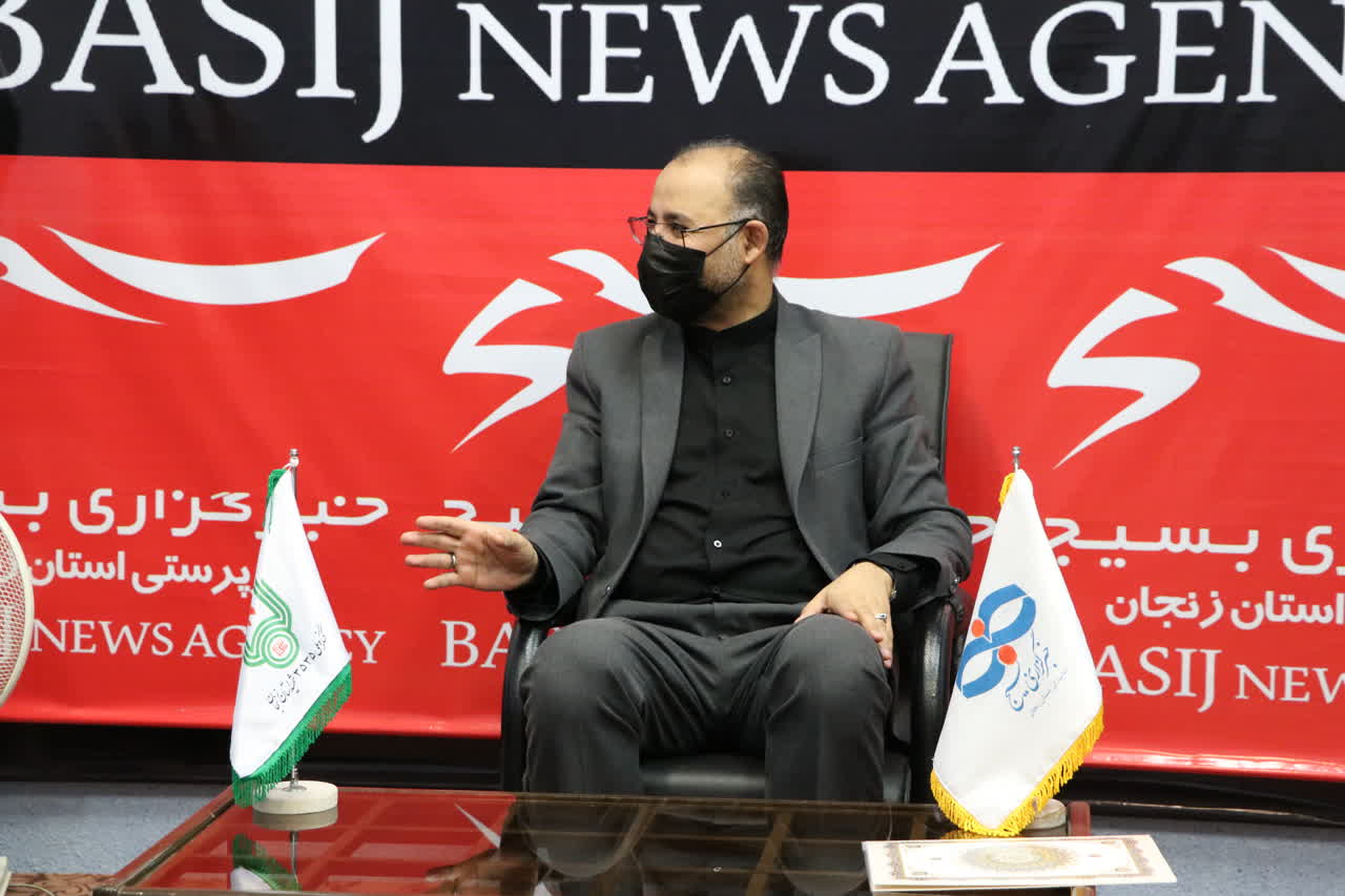 حضور مدیرکل کانون پرورش فکری کودکان و نوجوانان استان زنجان در دفتر خبرگزاری بسیج زنجان