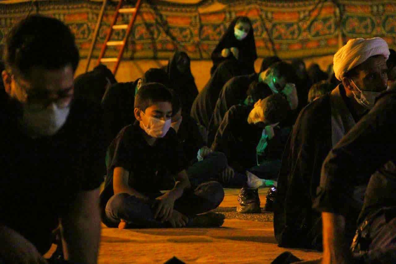 برگزاری مراسم عزاداری دهه اول محرم در حرم شهدای گمنام کوه خضرنبی(ع)