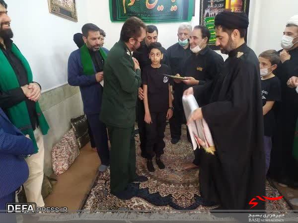 دیدار مسئول سازمان بسیج مداحان قم با خانواده شهید &laquo;میثم لیلابی&raquo;+ تصاویر