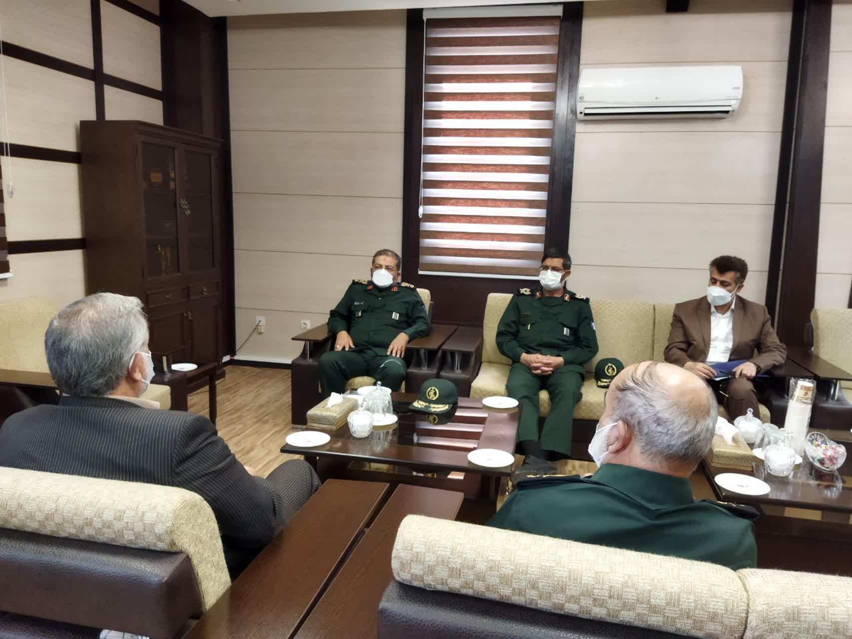 دیدار رئیس سازمان بسیج مستضعفین با استاندار سیستان و بلوچستان