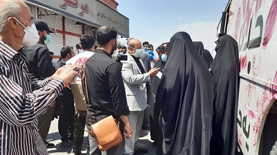 اجرای رزمایش رزم لسانی و رزمایش همیاران سلامت در ناحیه مالک اشتر