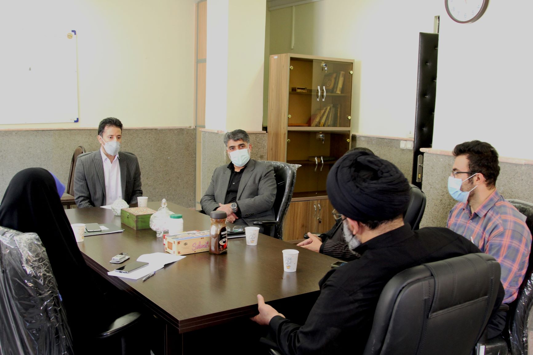 دیدار رئیس سازمان بسیج ورزشکاران و معاونت فرهنگی، هنری و تربیت بدنی دانشگاه آزاد