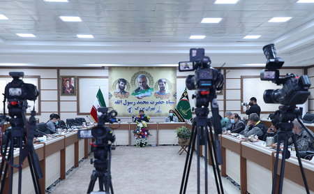 نشست خبری هفته دفاع‌ مقدس برگزار شد