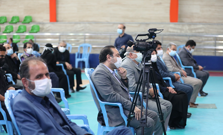 افتتاحیه مرکز تجمیعی واکسیناسیون کرونا در سالن شهید مفتح تهران