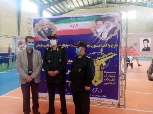 گزارش تصویری/ افتتاح دو مرکز واکسیناسیون تجمیعی در شهریار، با همت سپاه استان تهران