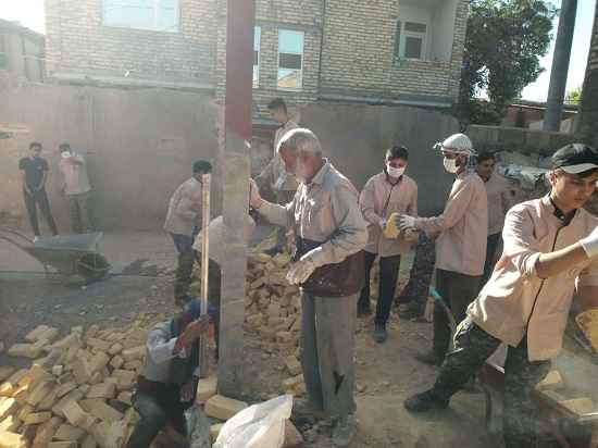 اردوی جهادی بسیج پیشکسوتان ناحیه اراک + تصاویر