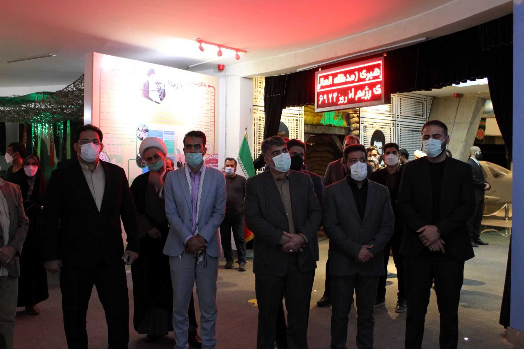 بازدید جامعه ورزش از موزه شهید سلیمانی