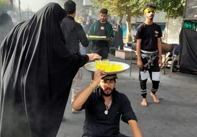 پیاده روی جاماندگان اربعین حسینی در تهران