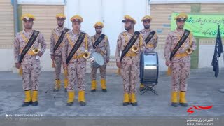 برگزاری صبحگاه مشترک در شهر کهک+تصاویر
