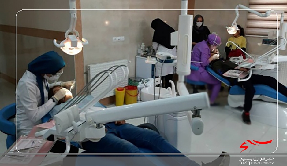 حضور گروه جهادی پزشکان متخصص دندانپزشکی در پارس آباد